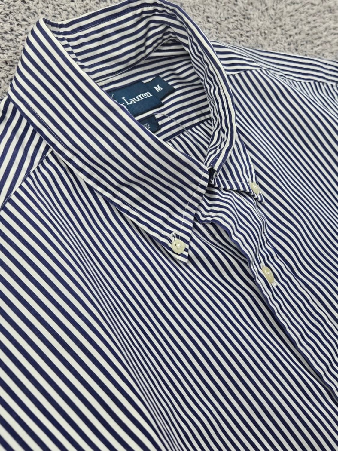 폴로랄프로렌 스트라이프 반팔 셔츠 크롭커스텀 ( M ) / 11810 상품이미지6