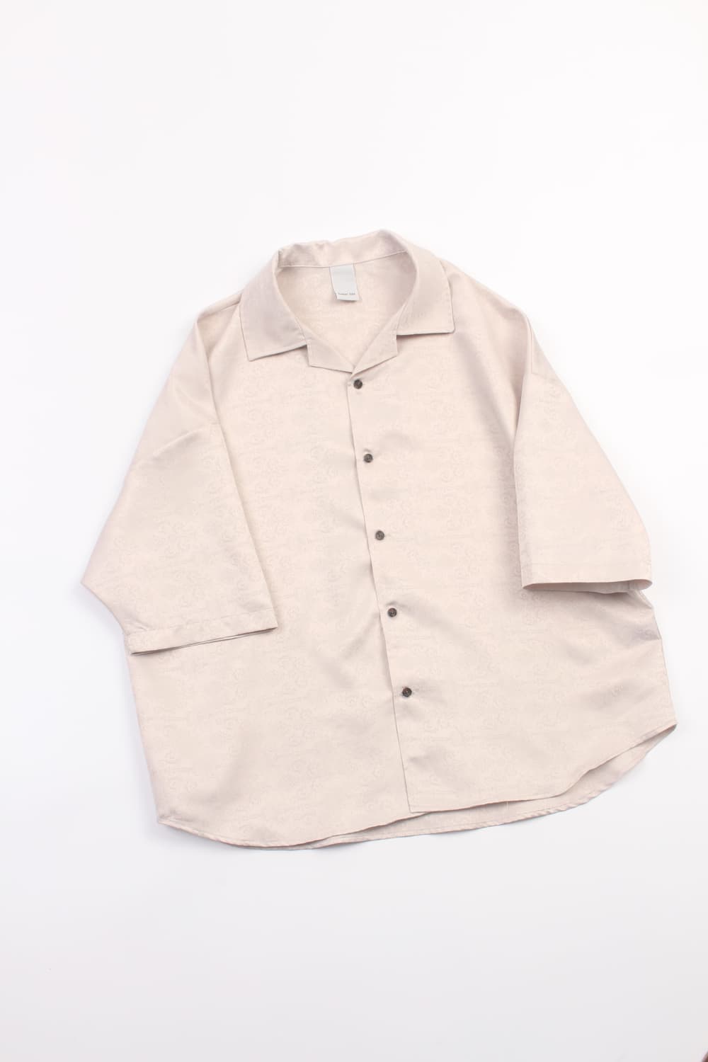 CASPER JOHN Jacquard Open Collar Oversiz 상품이미지9