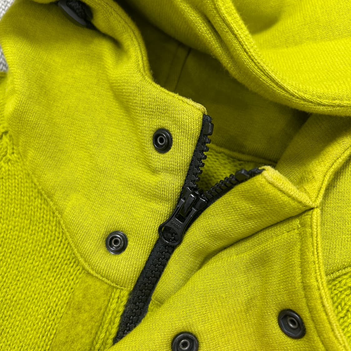 스톤아일랜드 버튼플라이 니트 후드(L) 상품이미지8