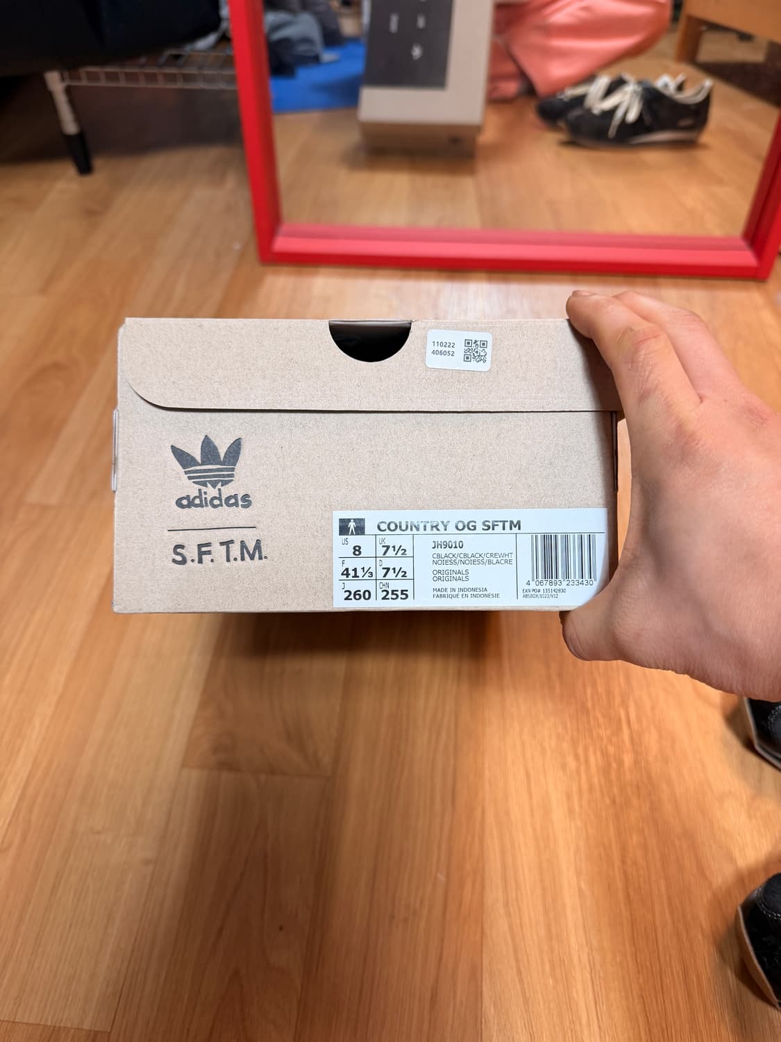 adidas 아디다스 송포더뮤트 컨트리 og 블랙 260 상품이미지6