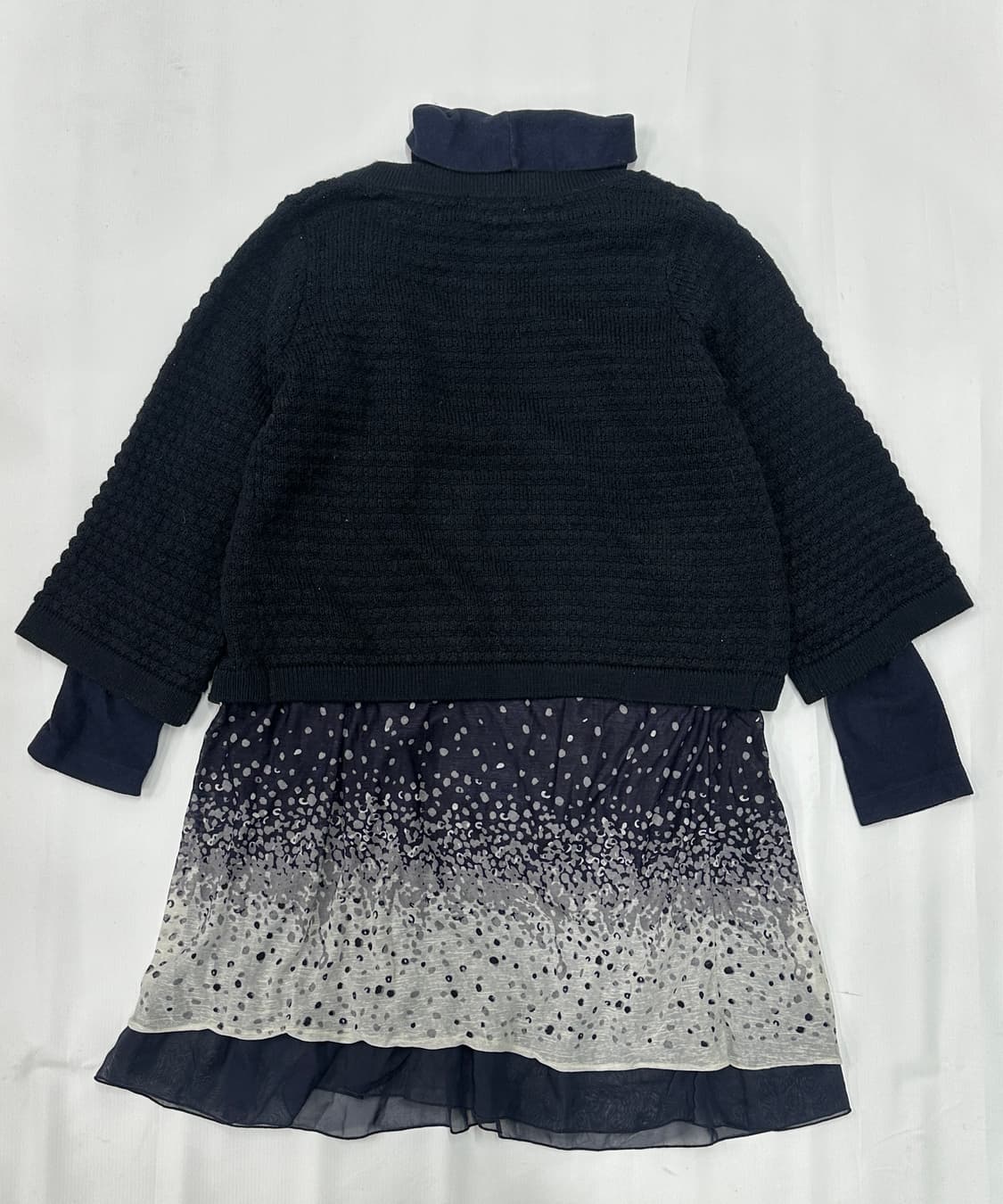 🫐하구미의 그라데이션 코디세트🫐가디건 레이어드 오리엔탈 사와코 그런지 상품이미지3