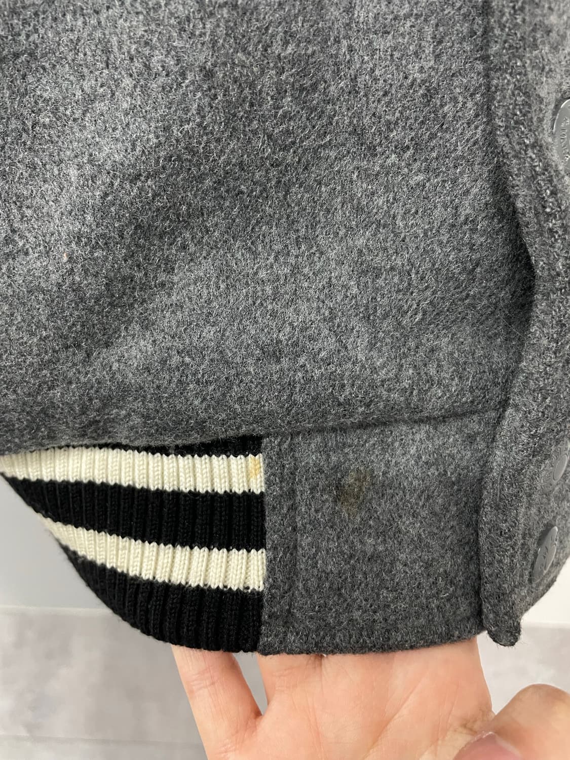 MLB 시카고 화이트삭스 울 바시티 스타디움 자켓 H1518 상품이미지7