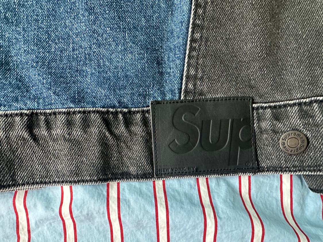 슈프림 투톤 데님자켓 상품이미지4