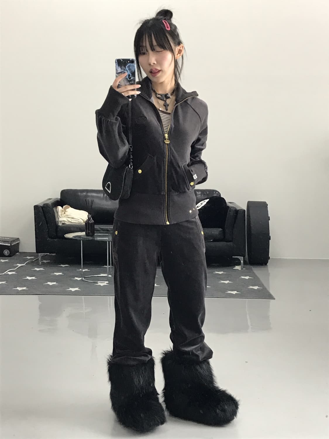 Adidas X Missy Elliot velvet set(2pc) 상품이미지1