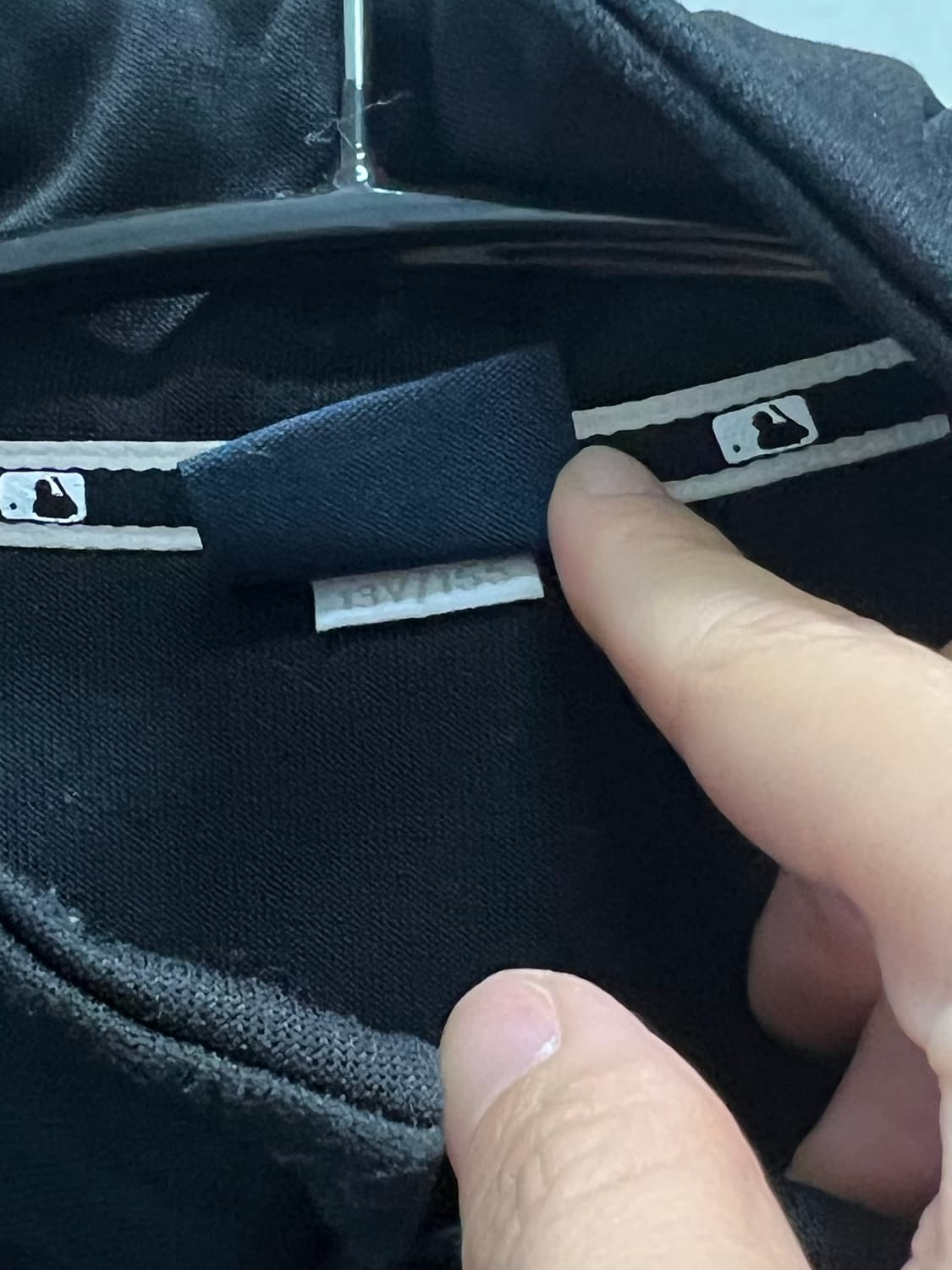 MLB 키즈/우먼스 뉴욕양키즈 트랙탑 져지 블랙  상품이미지5