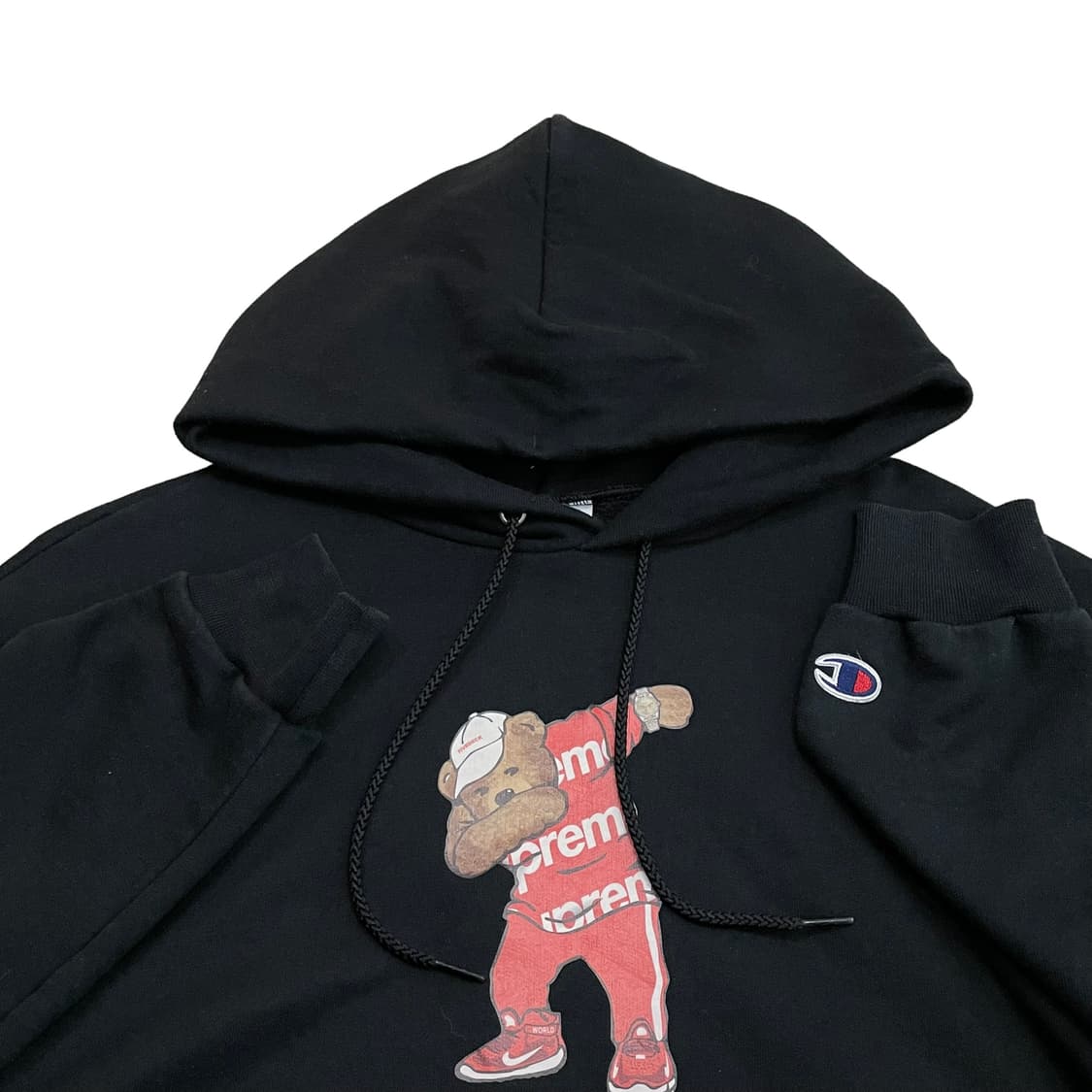  (M~L) 챔피온 베어로고 후드티 상품이미지4