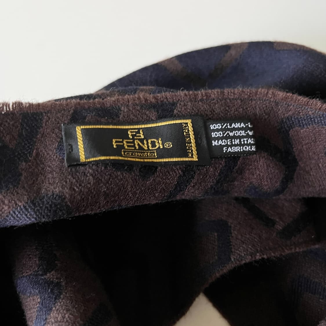 FENDI cravatte 80's reversible muffler 상품이미지10