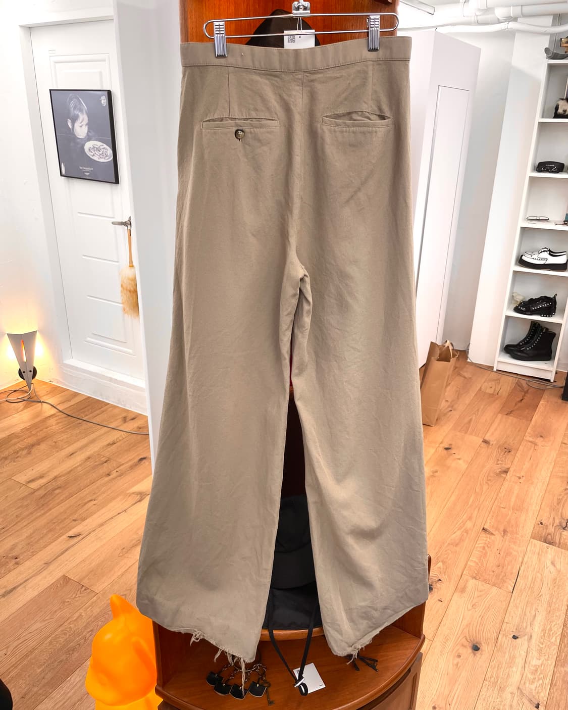 [44] 라프시몬스 와이드 울 팬츠 상품이미지5