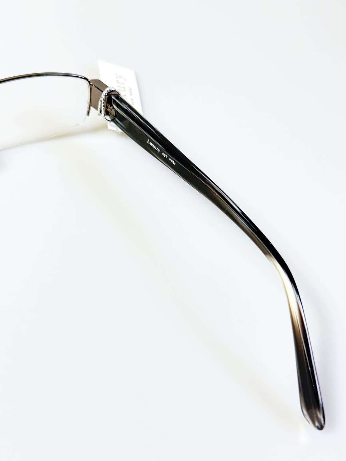 LUXURY OCCHIALI 반무테 스퀘어 메탈 빈티지 안경 상품이미지6