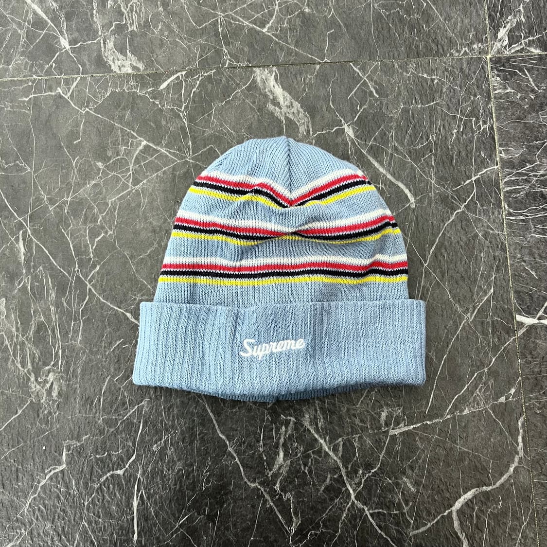 슈프림 멀티 스트라이프 비니 상품이미지1