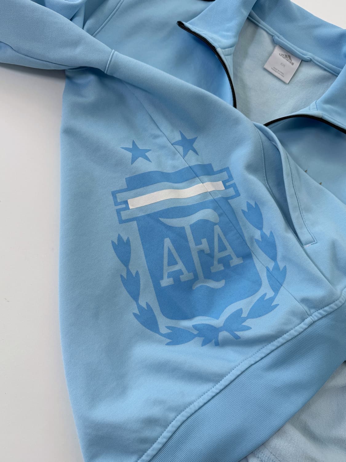 아디다스 루즈핏 아르헨티나 스카이블루 트랙 져지 상품이미지4