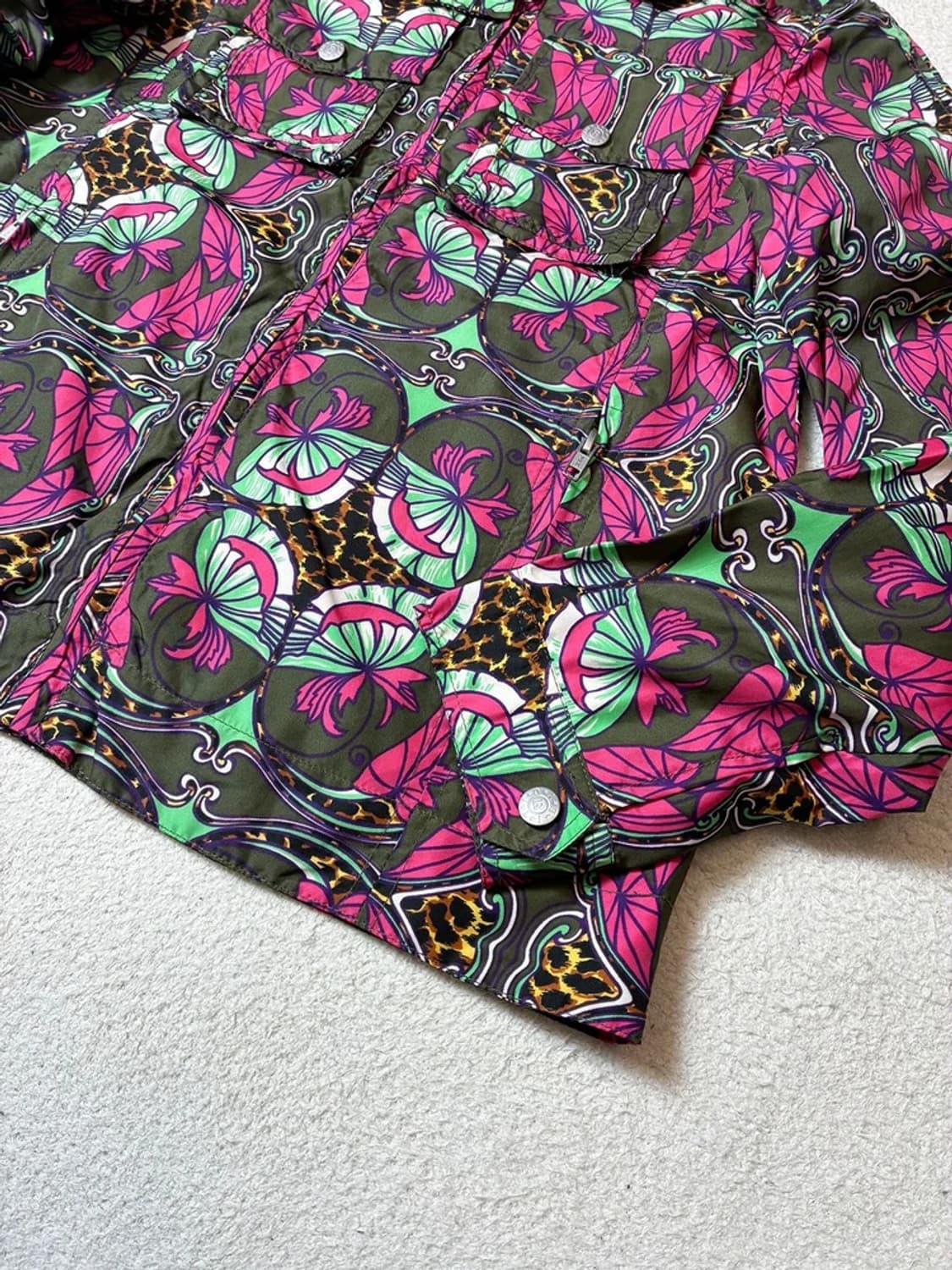 오일릴리 시그니처 플로럴 패턴 후디 자켓 PN7549 상품이미지5