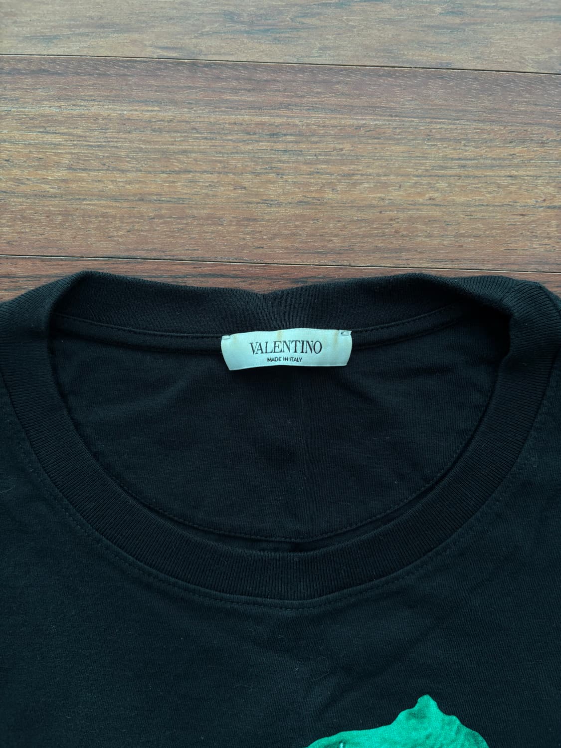 (XL) 언더커버 x 발렌티노 티셔츠 블랙 상품이미지5