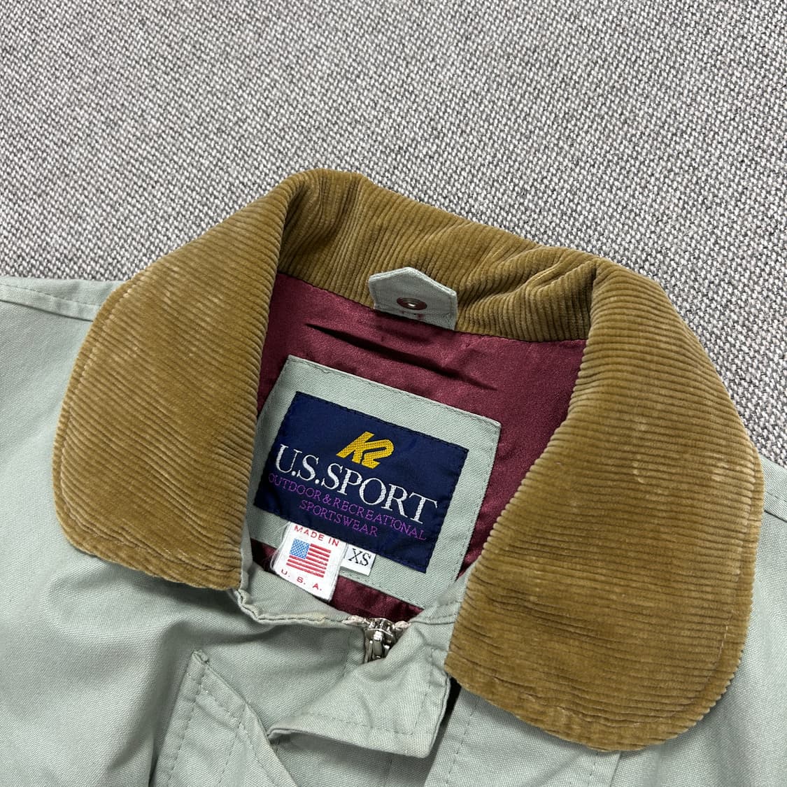 USA 빈티지 파이어맨 코트 자켓(XS) 상품이미지2