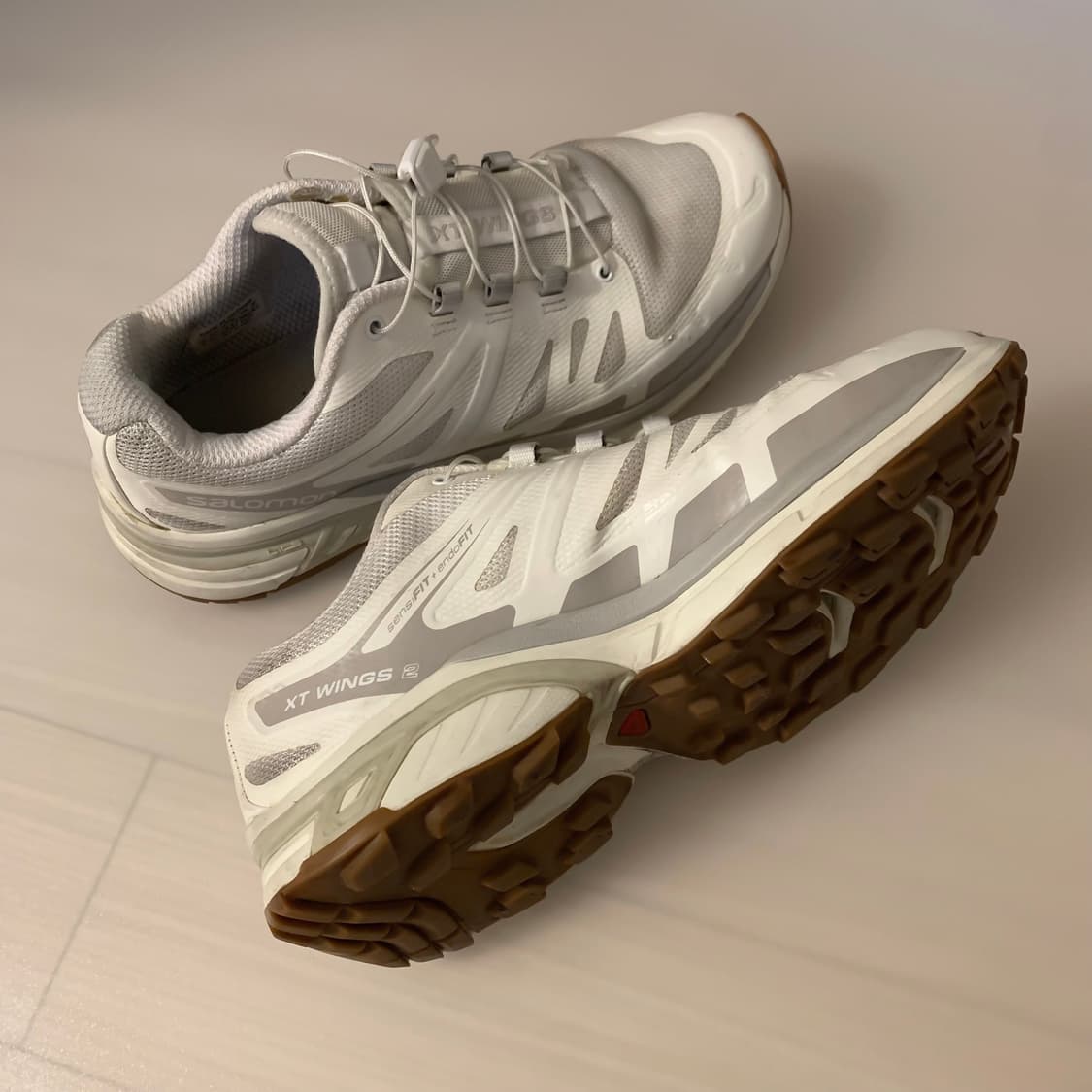 살로몬 XT-윙스 2 화이트 바닐라 아이스 상품이미지1