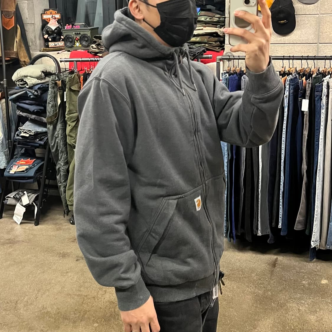 칼하트 쉐르파 후드 집업 (105) 상품이미지7