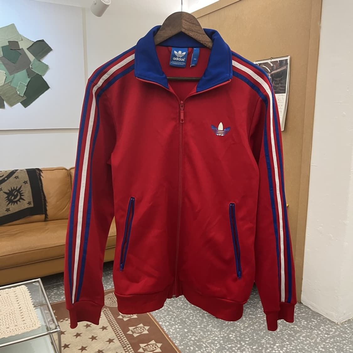 아디다스 빈티지 레트로 파이어버드 져지 집업 100 C10299 상품이미지3