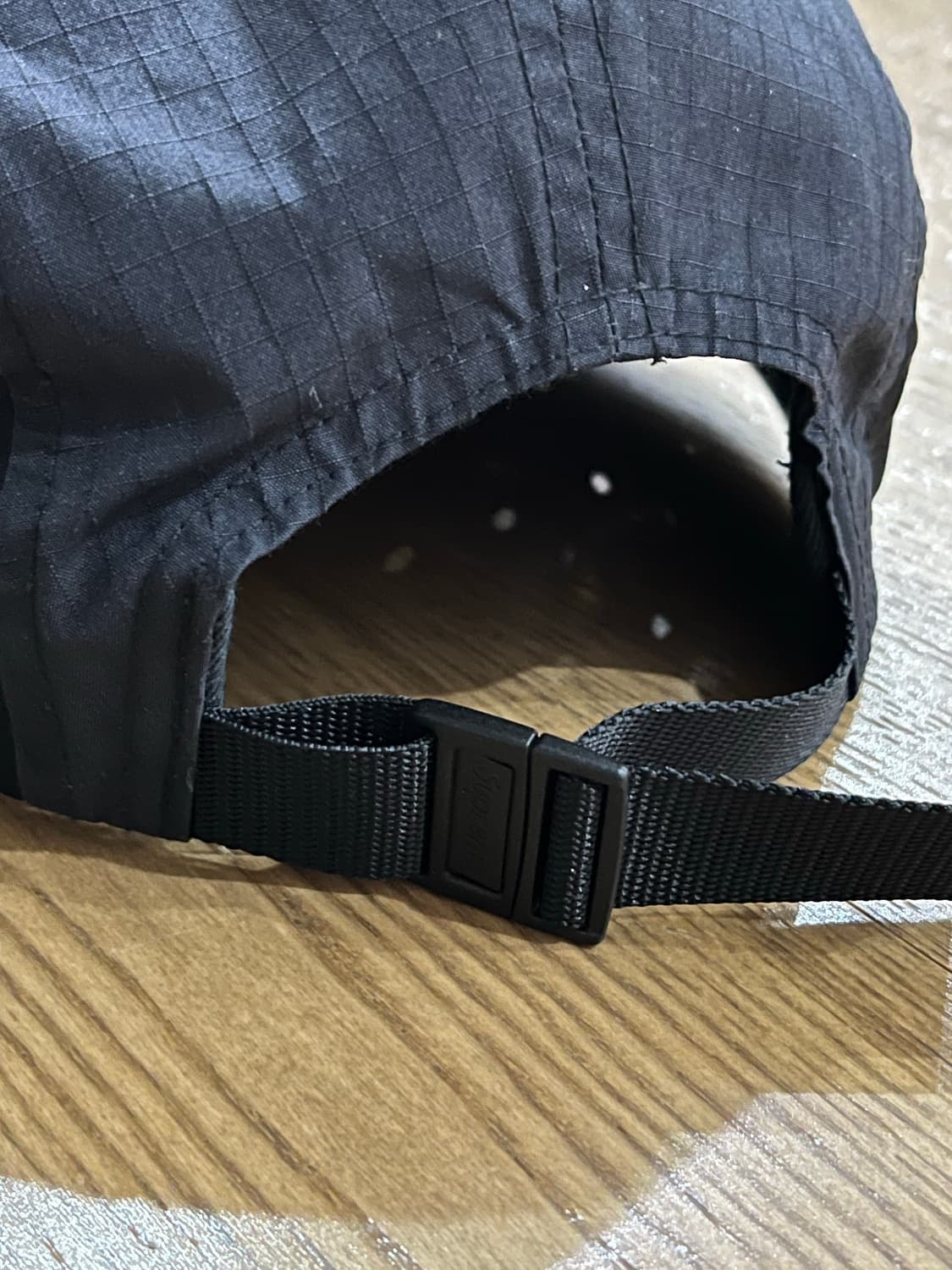 슈프림 왁스드 립스탑 캠프캡 블랙 - 24FW 상품이미지5