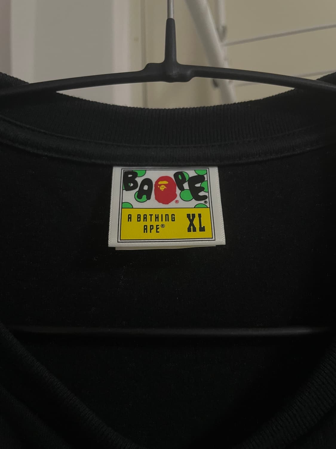 베이프 시티 카모 컬리지 티셔츠 블랙그레이 상품이미지3