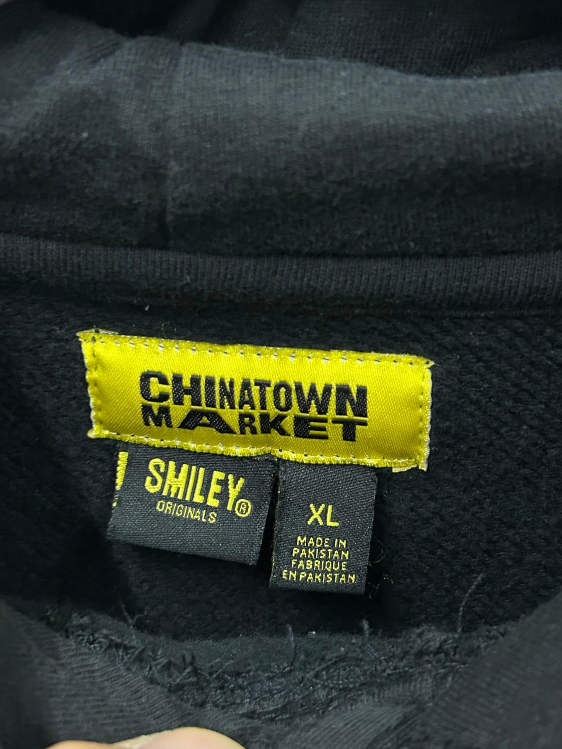 Chinatown Market(차이나타운 마켓) 블랙 스마일 후드티 상품이미지6