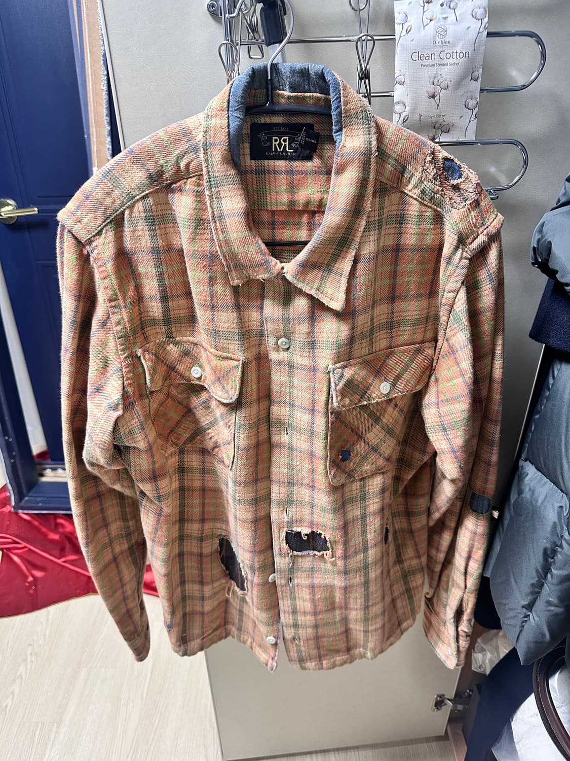 RRL 리페어 캠프셔츠 M 상품이미지3