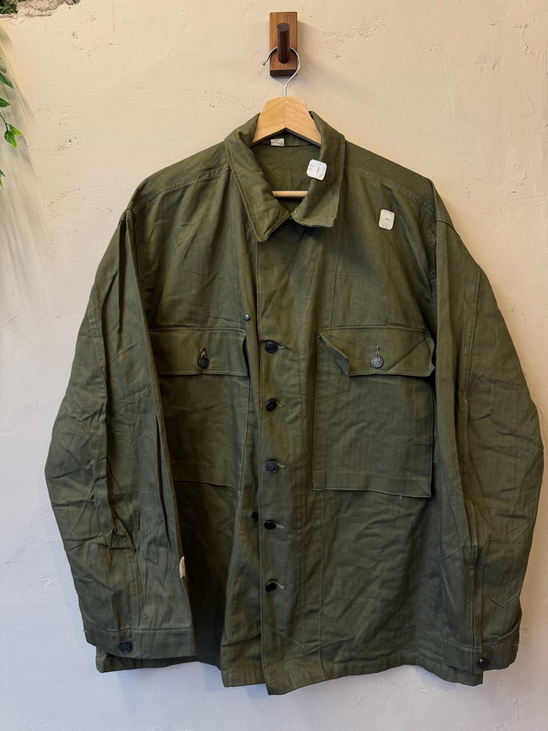 M43 hbt shirts dead stock - 42R(xl-xxl) 상품이미지1