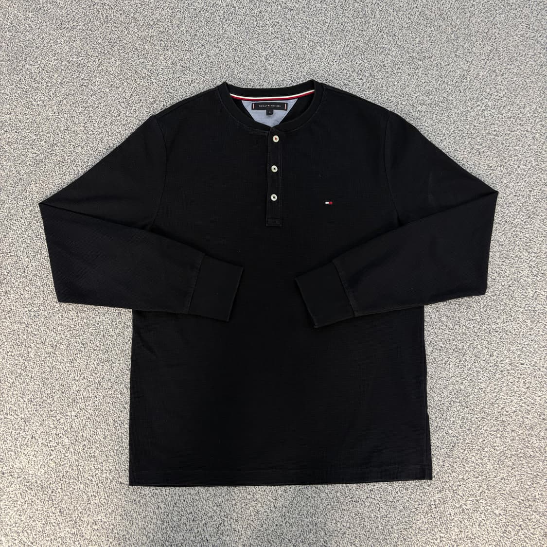 M 타미힐피거 와플 헨리넥 긴팔티 0303J 상품이미지1