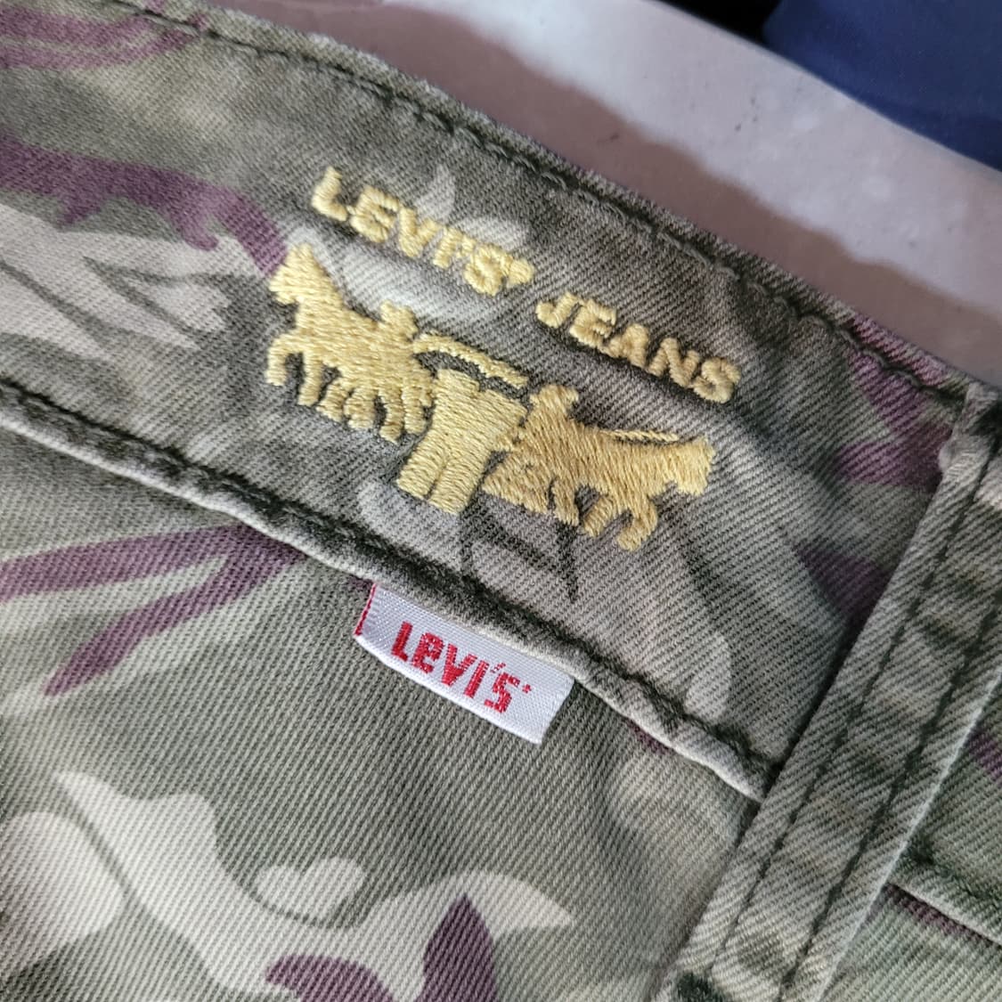 Levi's tab twills 리바이스 7부 팬츠 상품이미지3