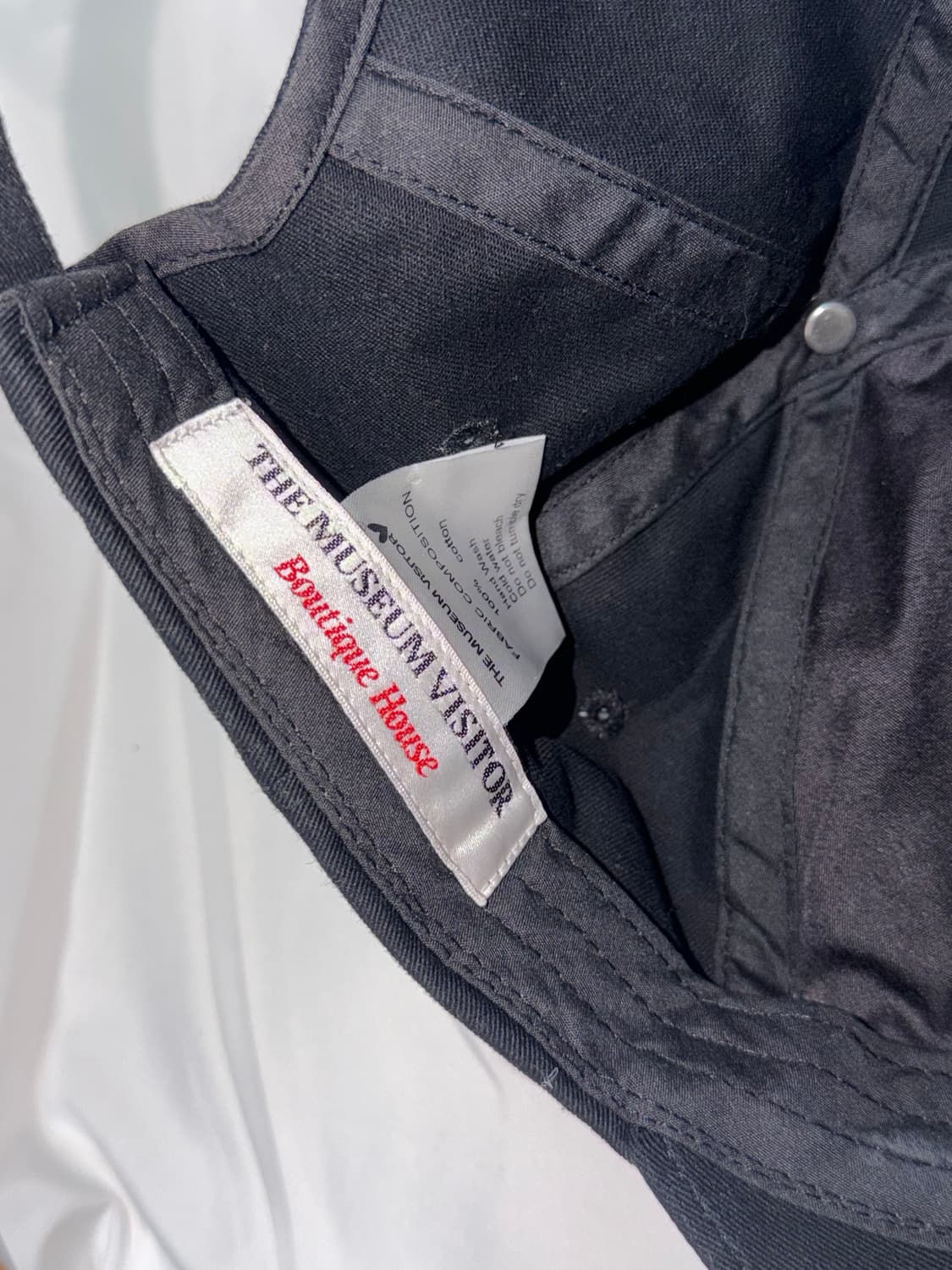 더뮤지엄비지터 캡 모자 상품이미지5