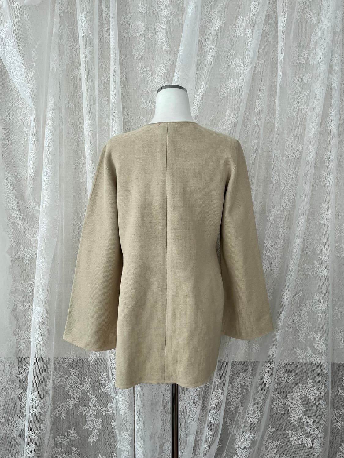 F) 한섬 시스템 오픈 가디건 베이지 상품이미지2