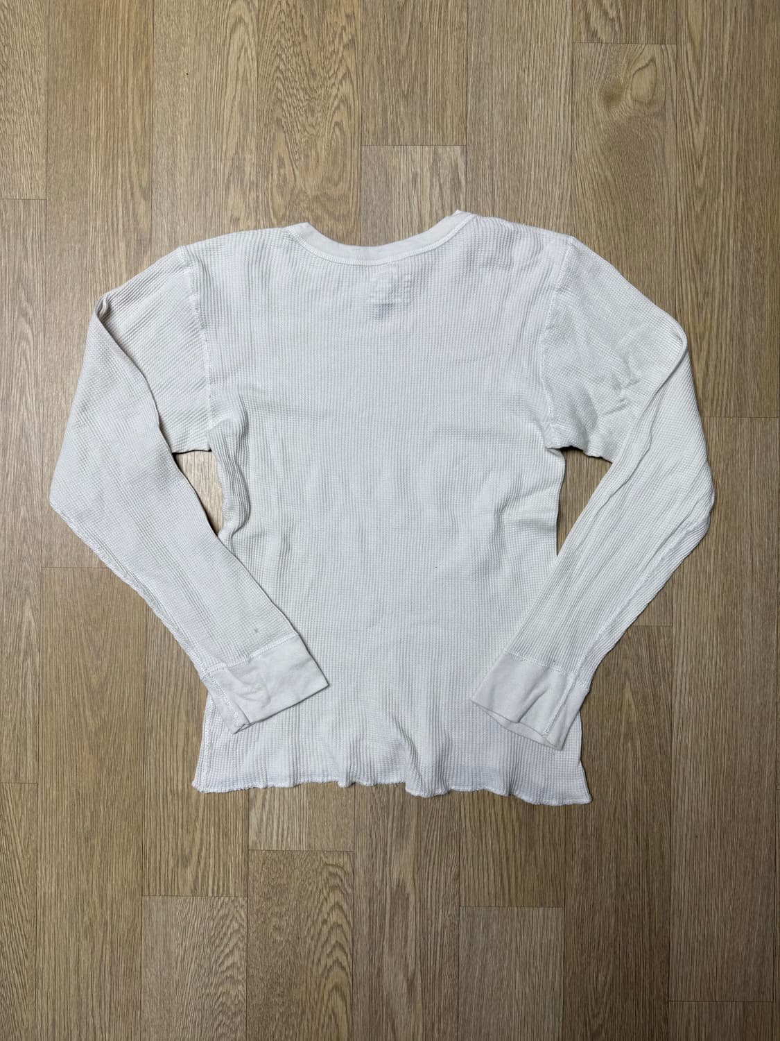 슈프림 헤인즈 써멀 와플 크루넥 플레인 롱슬리브M 상품이미지4