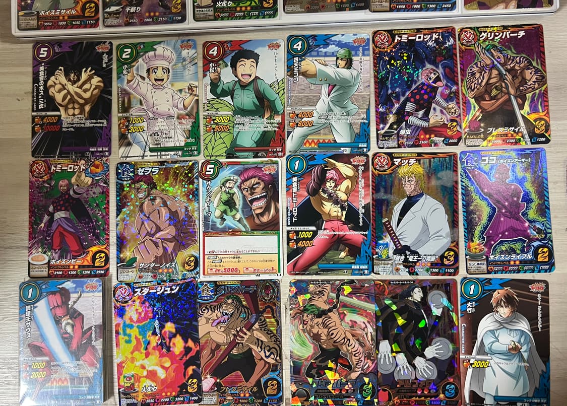 고전 토리코 카드 굿즈 미라클 배틀 카드 일괄 상품이미지3