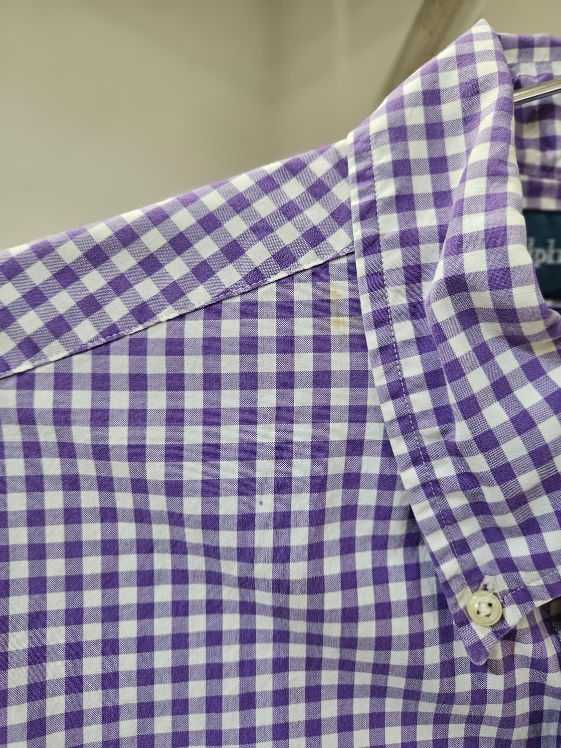 폴로랄프로렌 체크 셔츠 상품이미지6