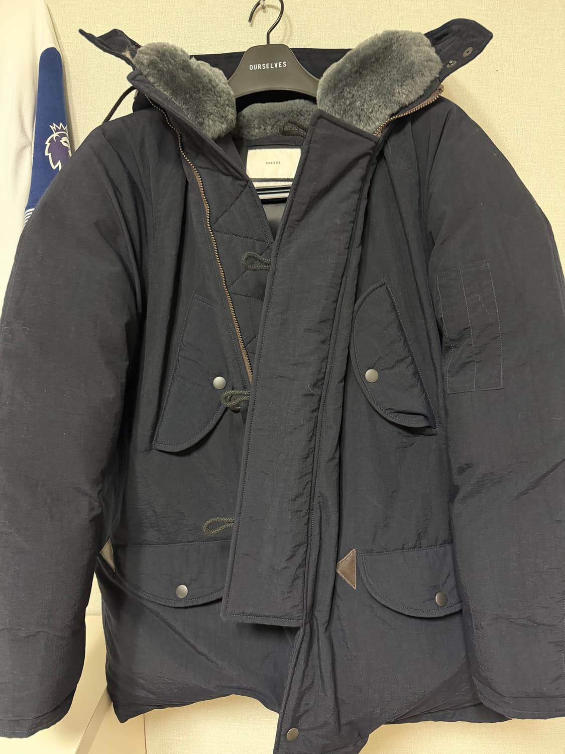 아워셀브스 25fw 구스다운 밀파카 다크네이비 1 상품이미지3