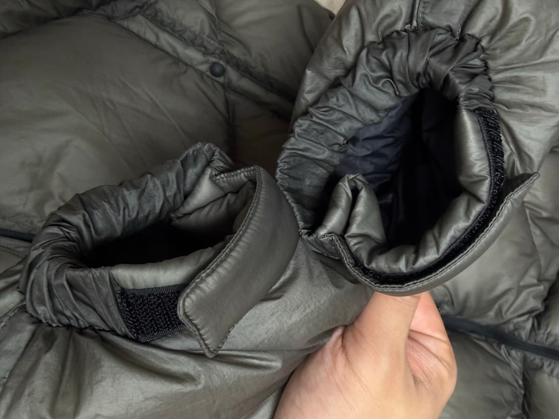 모이프 쉐도우 푸퍼 다운 패딩 3사이즈 올리브 상품이미지4