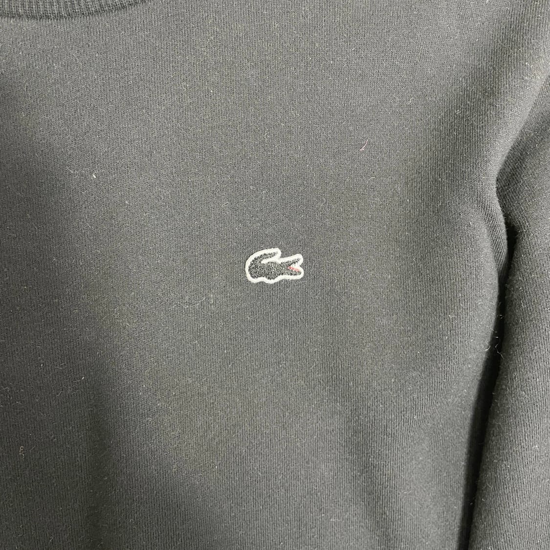 D2 라코스테(Lacoste)의 여성 로고 패치 맨투맨 M사이즈 상품이미지4