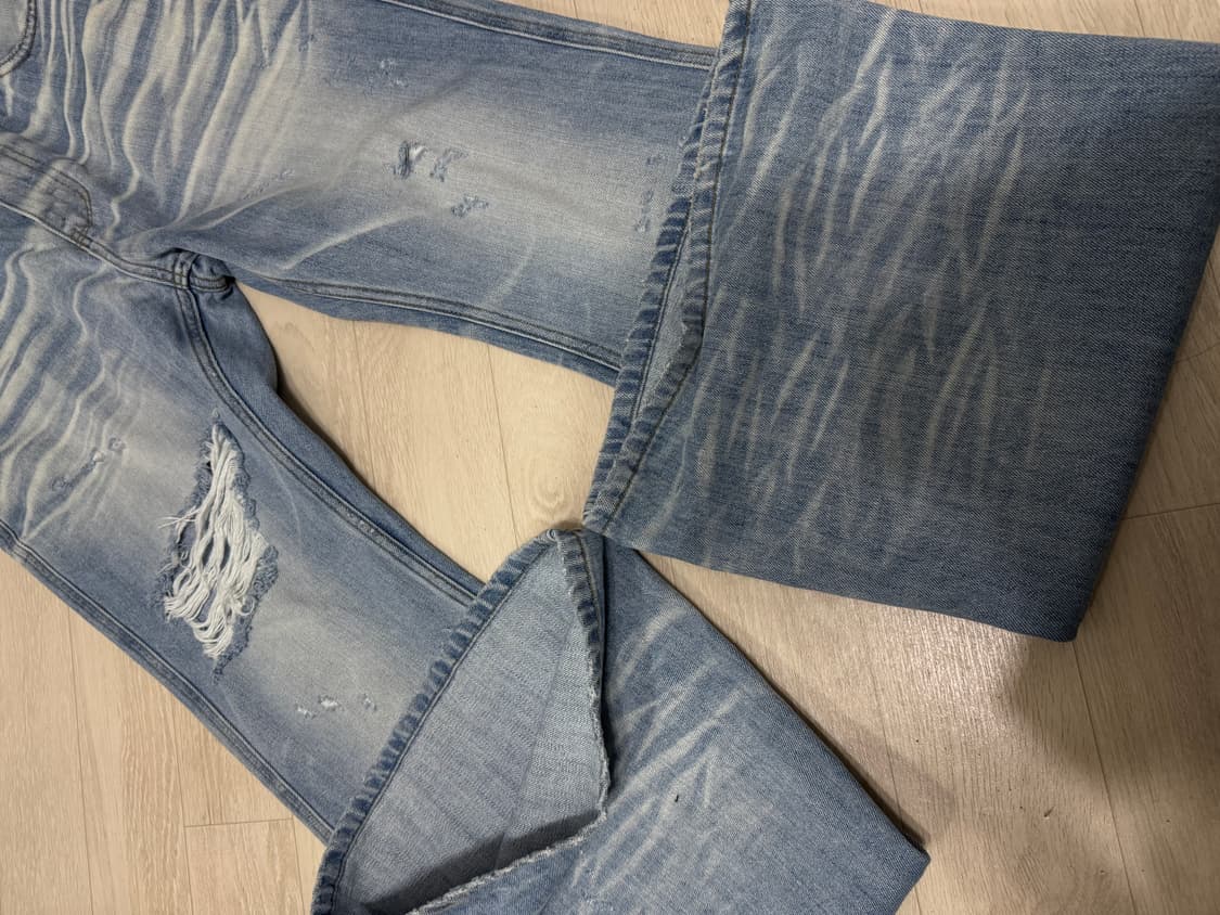 언더마이카 플레어진 라이트블루 상품이미지5