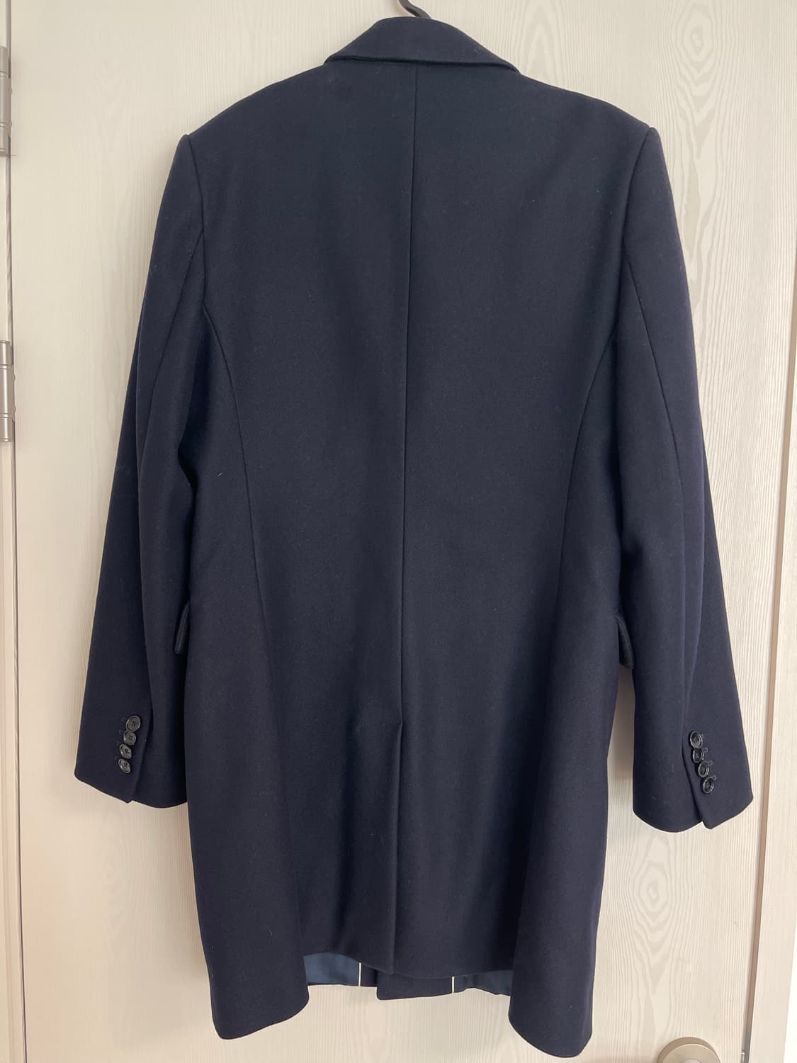 리스(REISS) 채플린(Chaplin) 싱글 울 코트 네이비L 상품이미지4