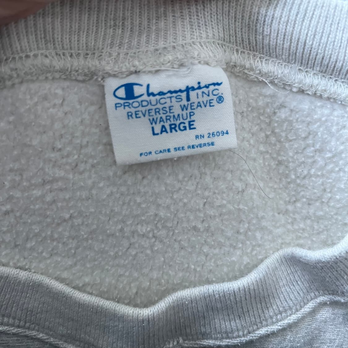 [L] 챔피온 리버스위브 자수로고 스웻셔츠 맨투맨 0102M1 상품이미지2