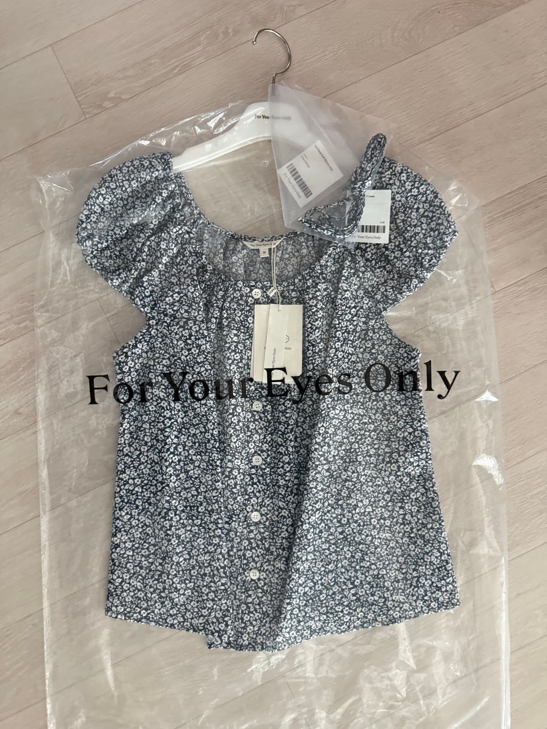 포유어아이즈온리 FYEO 블라우스 새상품 lia floral puff  상품이미지4