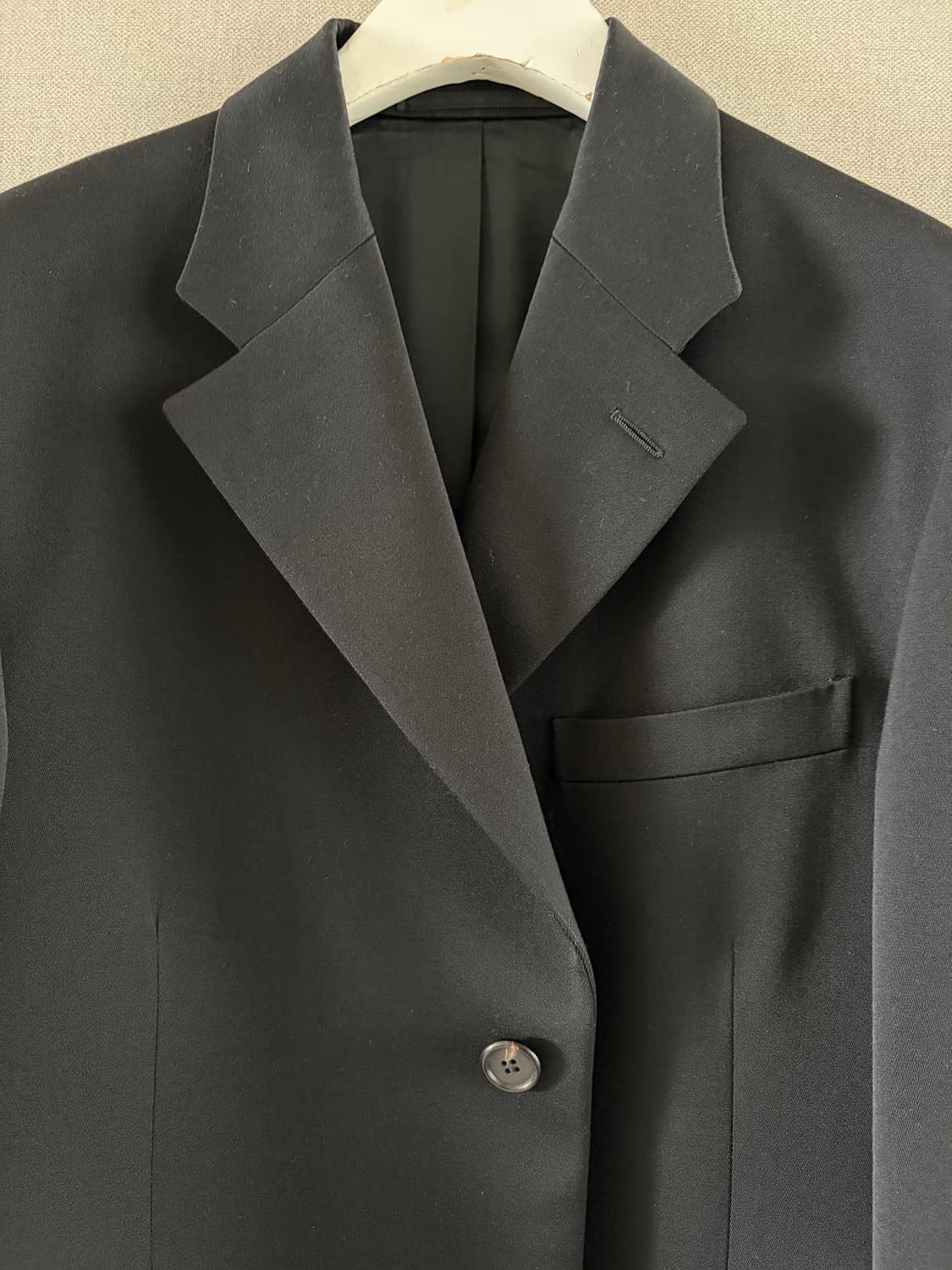 프라다 블랙 싱글코트 50 상품이미지1