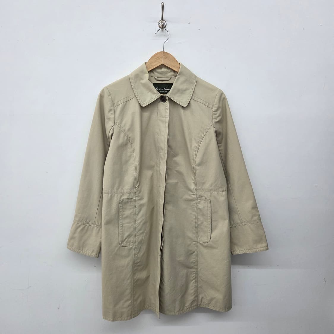 에디바우어 베이지색 여성 트렌치코트 m 상품이미지1