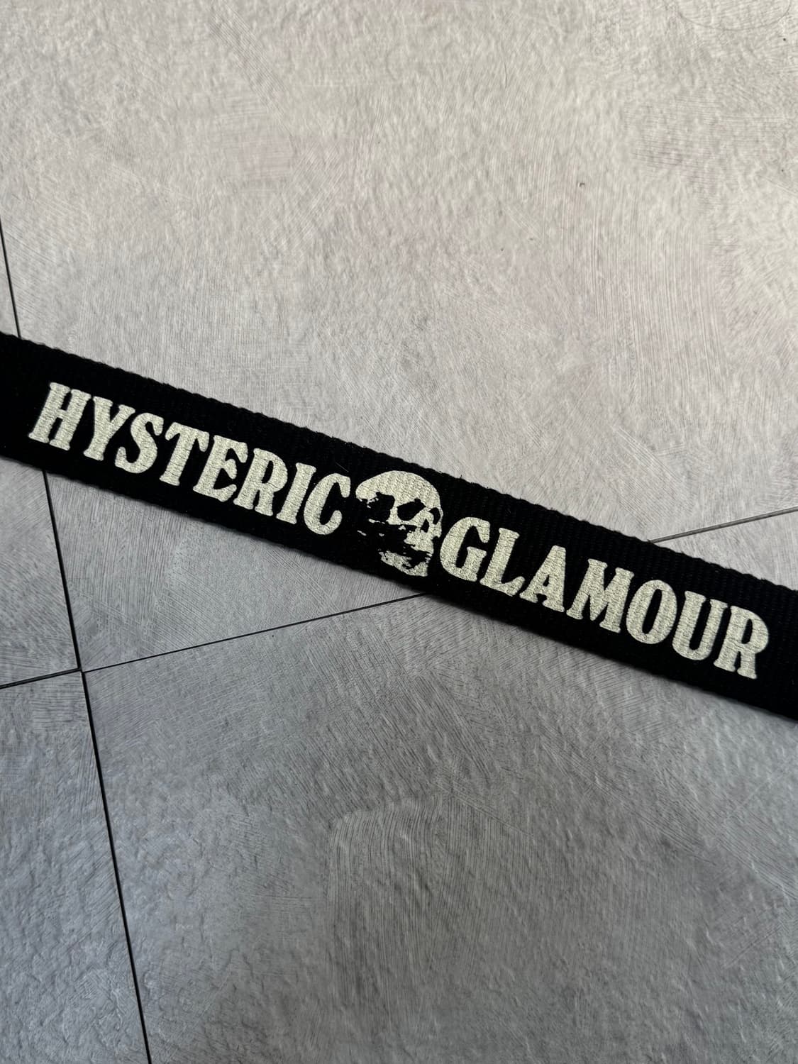 히스테릭 글래머 패브릭 스컬 링 벨트 상품이미지4