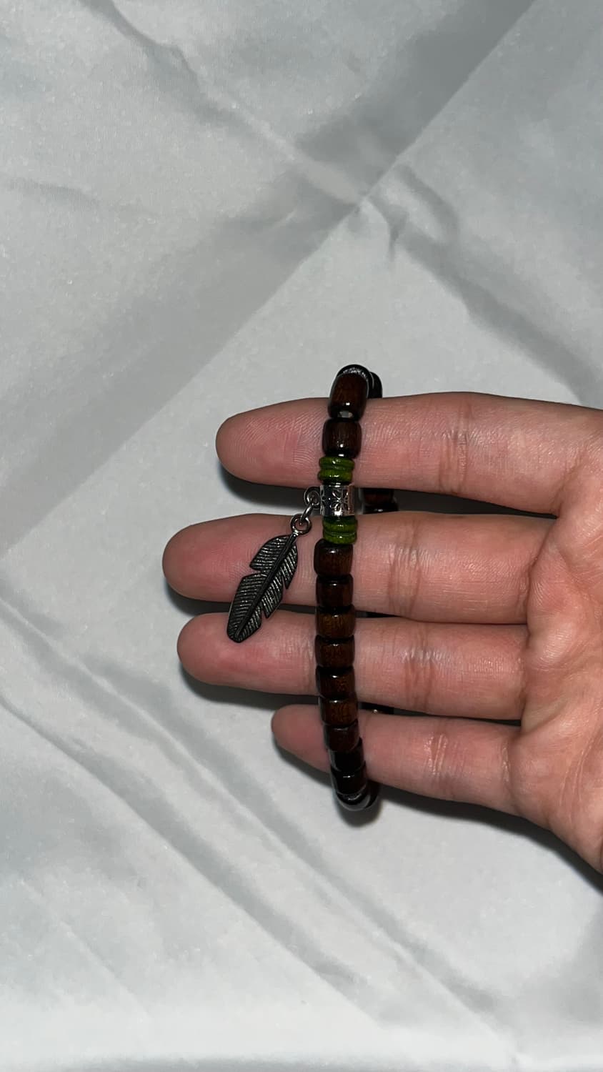 리프스틸 우드팔찌 상품이미지1