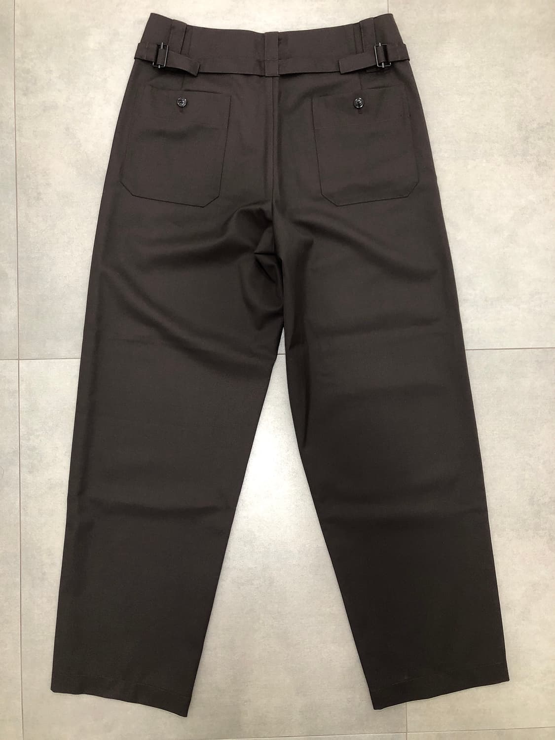 르메르 맥시 슬랙스 트루저 팬츠 브라운 M 상품이미지4