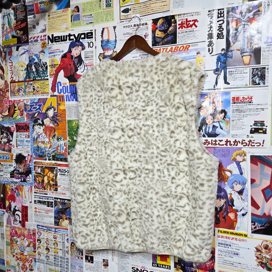 JPN 레오파드 에코 퍼 버클 베스트 상품이미지6