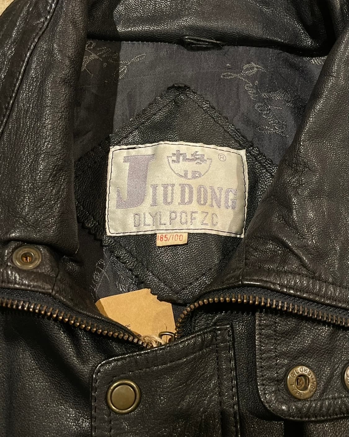 Jiudong 멀티 포켓 소가죽 레더 재킷(B5087) 상품이미지9