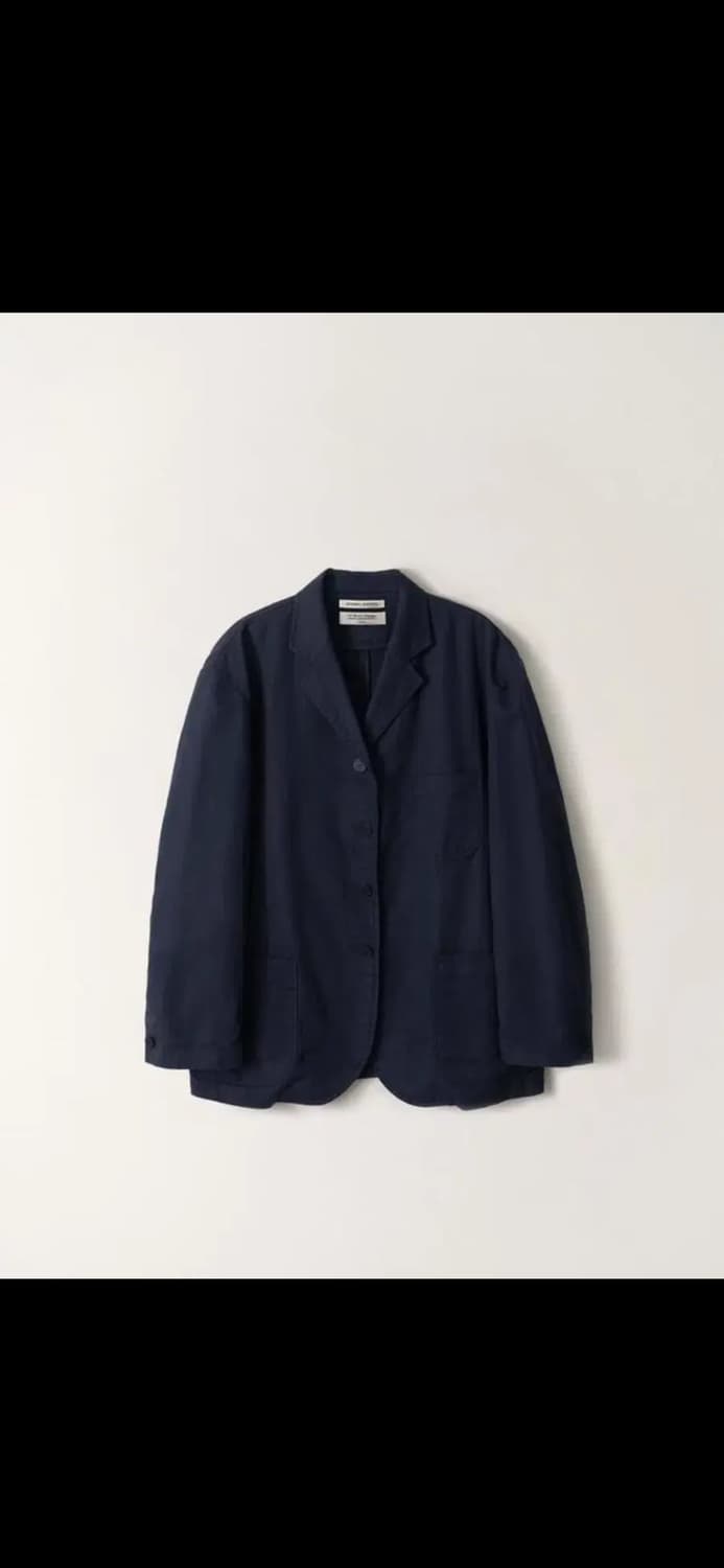 낫띵리튼 Mild oversized linen jacket (Navy) 상품이미지4