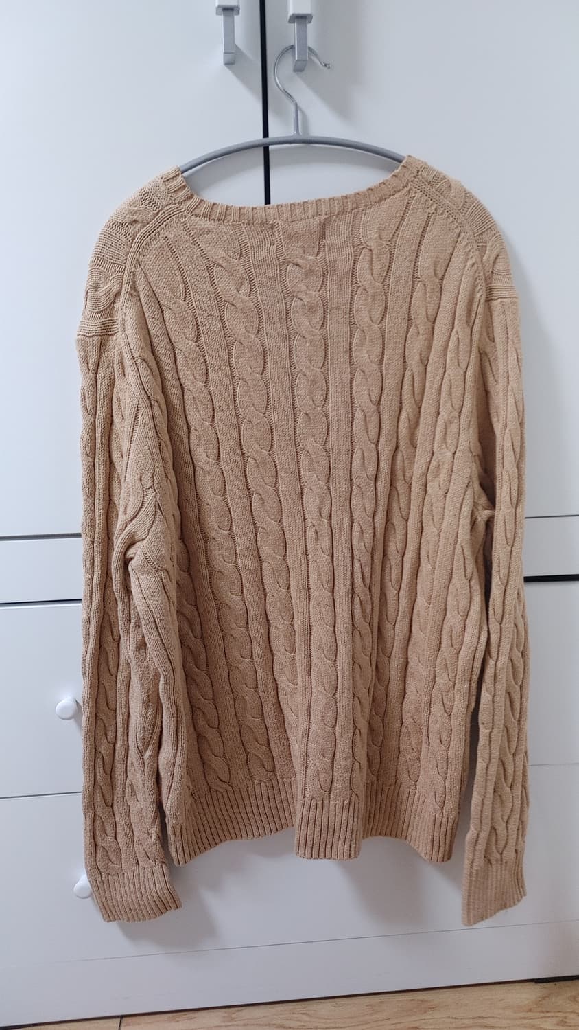 폴로 랄프로렌 꽈배기 니트 베이지 상품이미지3