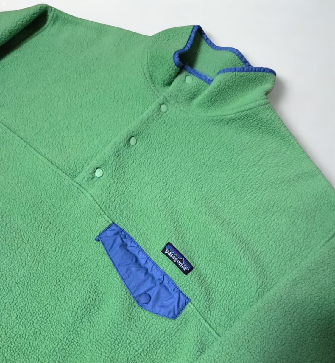 (XL)파타고니아 Rare 97s 라임 블루 신칠라 상품이미지2